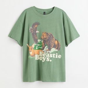 H&M DIVIDED “Beastie Boys” Printed T-Shirt